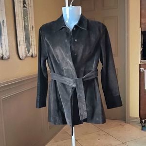 Vintage Banana Republic Suede Jacket, PM
